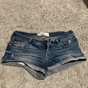Hollister Light Blue Denim Shorts